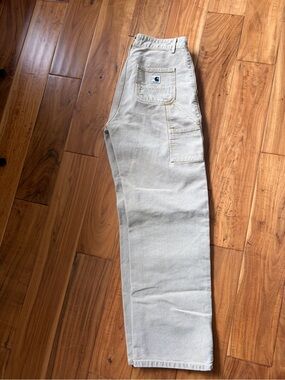 Carhart beige pants, worn once